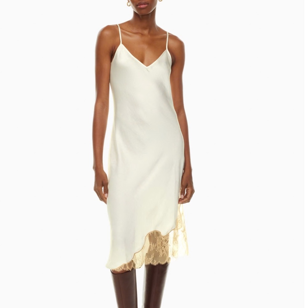 Aritiza Wilfred Sonnet Satin Dress
